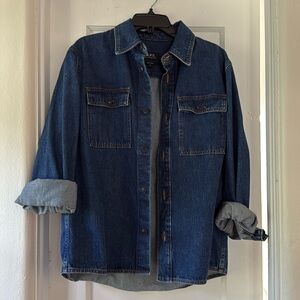 APC denim overshirt